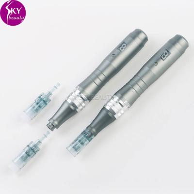 China 2021 Free Shipping Anti-Puffiness Electric Needle Stamp Microneedling Dermapen Nano System Ultima Derma Pen Dr. Pen Kit Dr Pen M8 for sale