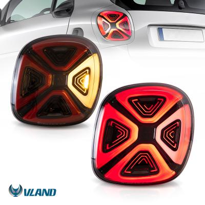 China Factory Wholesale PMMA+ABS+Aluminum Vland Led Tail Lights Grow Light Car Auto Lamp 2014-2019 For Mercedes Smart 453 For Two Forfour Tail Light for sale