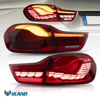 China Running With Wholesale Vland GTS Style Sequential Indicators Led Rear Lamp 2014-2020 4 Series M4 Tail Light Lamp For BMW F32 F82 for sale