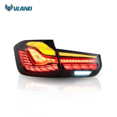 China Running With Sequential Indicators Vland Dragon Scale Style Led Rear Lamp M3 2013-2019 Tail Light Lamp 320 325i Smoked Color For BMW F30 F35 F80 for sale