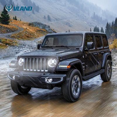 China Vland Headlights PMMA and Glass Manufacturer 2018-2019 Wholesales Refurbished LED Head Lamp for Jeep Wrangler for sale