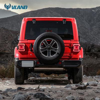 China Car Modification Vland Maker Turning Tail Lights 2018-2019 Wholesales Refurbished LED Tail Lamp For Jeep Wrangler for sale