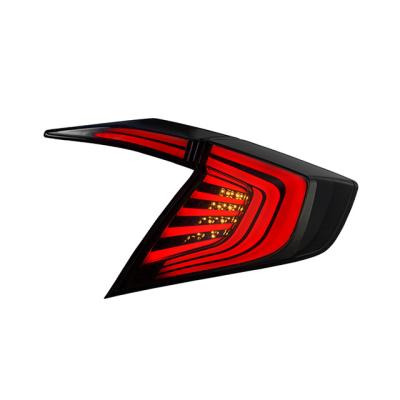 China Factory Wholesale Manufacture Vland Good Quality 1Year Warranty LED Rear Modified Red Tail Lamp Tail Light Assembly For 2016 2017 Civic for sale