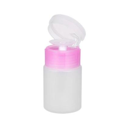 China Wholesale Patent Factory Plastic Pump Bottle For Nail Polish Remover Liquid for sale