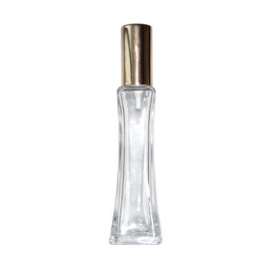 China Cosmetic Manufacturer Supplies 25ml 50ml Perfume Spray Bottle , Transparent Rectangular Cosmetics Perfume And Water Bottle for sale