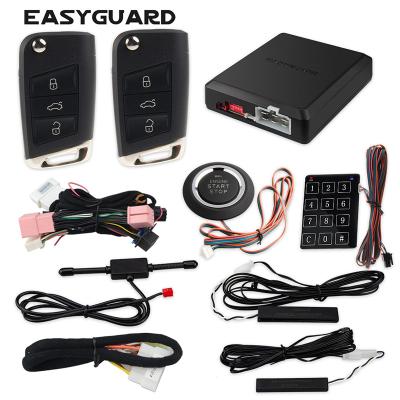 China Plug & Play Car Alarm Kit PKE Entry Passive Keyless Remote Start Stop Keyless Entry PKE for VW Polo Passat Tiguan Can Carry Remote Starter for sale