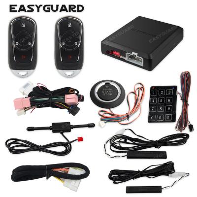 China (CAN BUS) EASYGUARD plug and play smart key CAN TRANSPORT pke kit keyles entry system car alarm obd remote start plug and play fit for Buick cars and from Chevy for sale