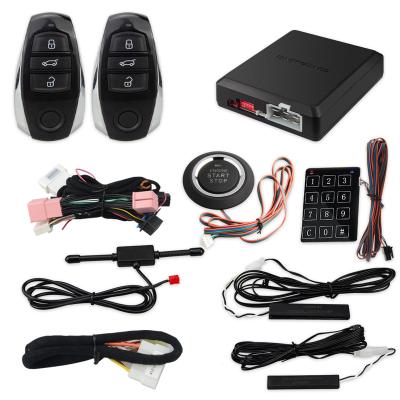 China EASYGUARD Push Button Remote Start PKE Car Start and Stop Alarm Fits for VW Volkswagen Polo NEW JETTA for sale