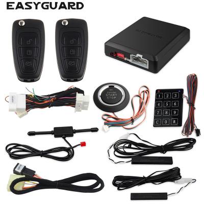 China EASYGUARD Start and End Push Button CAN TRANSPORT Car Alarm Fits for Ford Cars Focus 1.8 Focus 1.5T Everest for sale