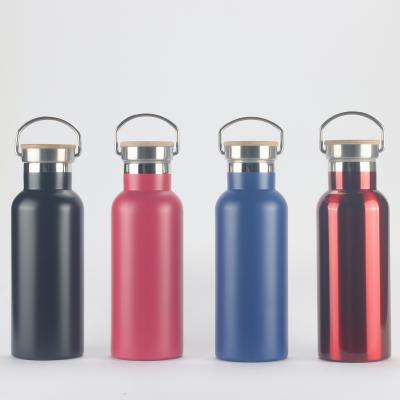 China Sustainable Cheap Sale 500ml Eco Friendly Double Wall Vacuum Stainless Steel Sports Water Bottle Insulated Thermos en venta