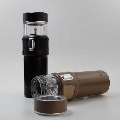 Κίνα WITH OUTSIDE LID hot and cold powder coated thermal insulated water bottle stainless steel vacuum coffee thermos flask προς πώληση