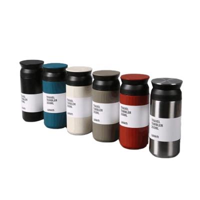 China Wholesale Business Japan Style Coffee Flask 500ML Thermos Flask Fashion Design Double Wall Coffee Mug for sale