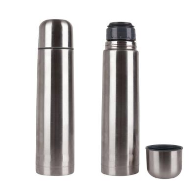 China PORTABLE Outdoor Sports Vacuum Stainless Seel Large Shell Insulated Outdoor Big Water Bottle Thermos Hot Flask 1 Liter en venta