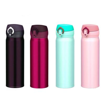 中国 Sustainable ss304 vacuum flask thermos 450ML with one touch flip open lid 販売のため