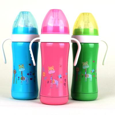 中国 BPA Free Stainless Steel Newborn Baby Feeding Milk Bottle 180ml/240ml BPA Free, Baby Care Bottle 販売のため