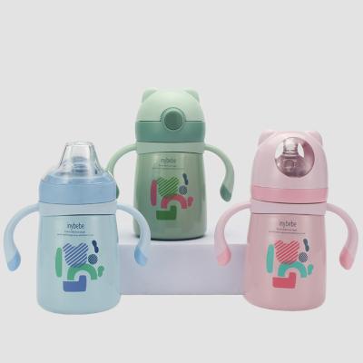 China Cute BPA Free Multi Purpose Bottles For Baby Bottles Stainless With A Duck for sale