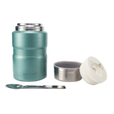 China 1L /500Ml Stainless Steel Thermos Food Pot Viable Lunch Box For Kids Or Adult for sale