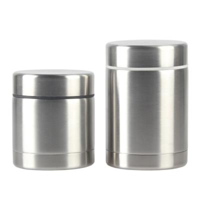 중국 Wholesale 200ml/300ml Steamable Portable Leak Proof Round Shape Lunch Box Stainless Steel Food Container Thermal Pot 판매용