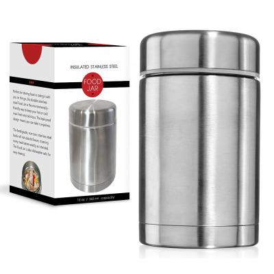 China Steamable Fashion BPA Free Double Wall Stainless Steel Vacuum Food Container à venda