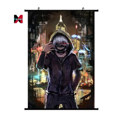 China 2022 Modern New Design Tokyo Ghoul Wall Art Scrolls Tokyo Ghoul Anime Poster for sale