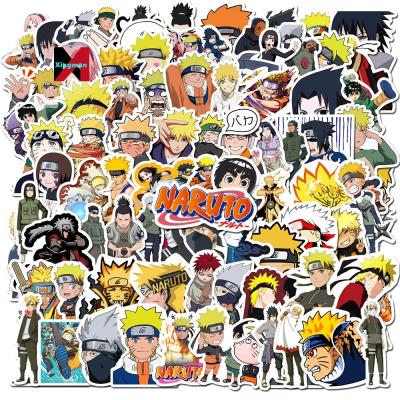 China Decorative Sticker 100 pcs/Bag Hot Sale Non-repeat Sticker Anime Kakashi Waterproof Sticker for sale