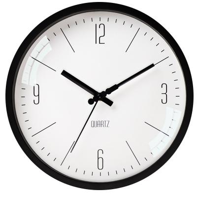 China 12 Inch Simple Design Modern Classic Wall Clock Quiet Movement Quartz For Home Office Classroom for sale