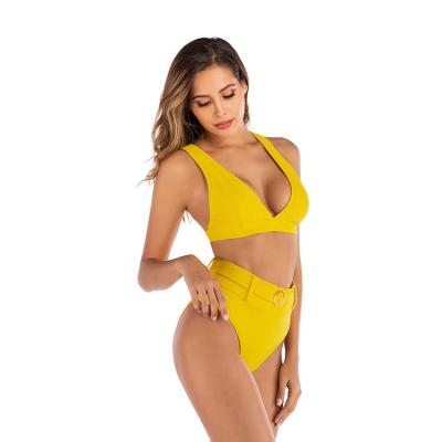 China Custom Logo Two Pieces Swimwear For Women Non-toxic 2022 Bikini Swimwear for sale