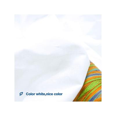 China Breathable TOPGREEN Fashion Pure Color Modern All White 50/50 Poly/Cotton Sateen Polyester Cotton Fabric for sale