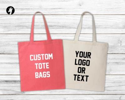 China Wholesale Hot Sale Eco-friendly White Handle Custom Printed Logo Promotional Canvas Tote Bag Cotton Canvas Bag Custom Print for sale