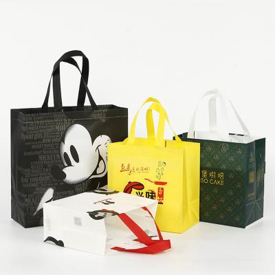 China High Quality Recyclable Non Woven Grocery Bag Logo Printed Non Woven Tote Custom Bag for sale