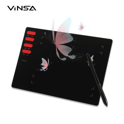 China VINSA T505 Digitizing Pad Drawing High Resolution for PC with Mesa Digitalizadora T505 Wireless Stylus for sale