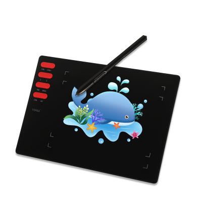 China VINSA T505 Education Tablet Tilt Graphic Design Support with Battery-free Stylus Graphics Writing Tablet T505 for sale