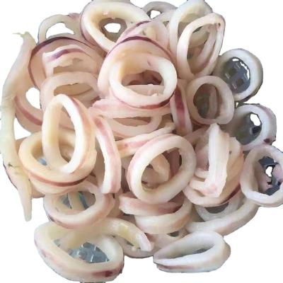 China Frozen low sugar squid rings for sale