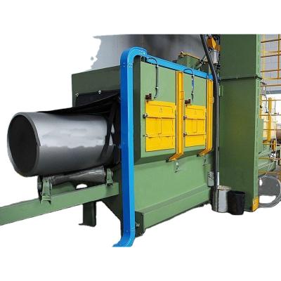 China Outdoor Factory Steel Pipe Cleaning Shot Blasting Machine for sale