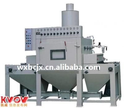 China BC1200 factory outlet automatic sandblasting machine used for steel plate surface treatment for sale