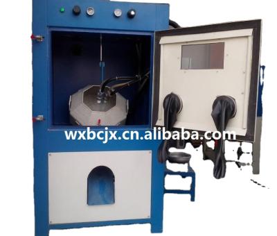 China Automatic factory rollers sandblaster has excellent performance for sale