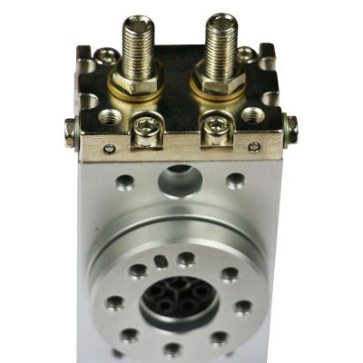 China Maxair ASQB Series Table Type Screw Thread Pneumatic Rotary Actuators Cylinder / Copper Free Air Cylinder for sale