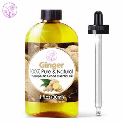 China Health Care OEM Fragrances Essential Oil Ginger Essence Massage Oil for sale