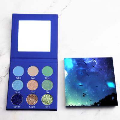 China Makeup Waterproof Matte Eyeshadow Palette Multicolor Private Label Private Label for sale