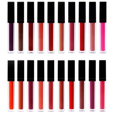 China Liquid Matte Lipstick Lip Gloss Waterproof Private Label 44 Colors Wholesale Lip Tubes for sale