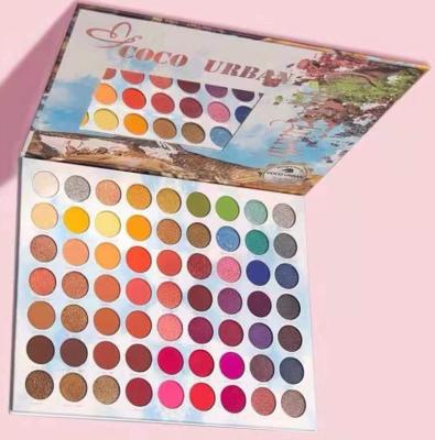 China Private Label 63 Colors Waterproof Eyeshadow Palette Customize Logo High Pigment Eyeshadow Powder for sale