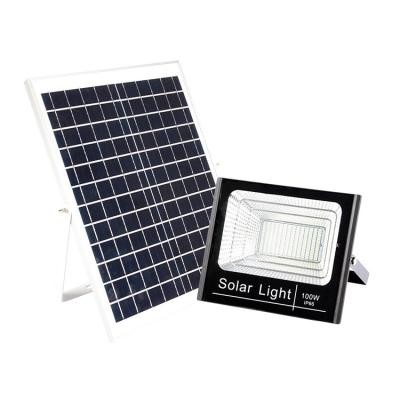 China Square Ip66 25w 40w 60w 100w 200w Garden Energy Saving Waterproof Solar Powered Led Solar Flood Light for sale