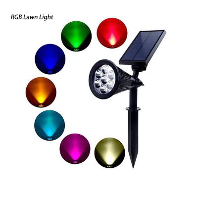 China Super Bright Outdoor Solar Powered Lawn Lights Wall Mounted Lawn Lights, Decorative Garden Pathway Light for sale