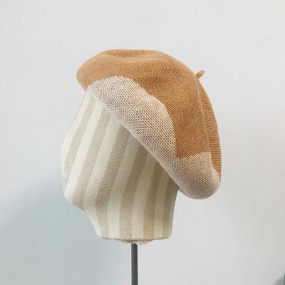 China Japanese Cotton Breathable Women Summer Retro Casual Spring And Beret Painter Hats for sale