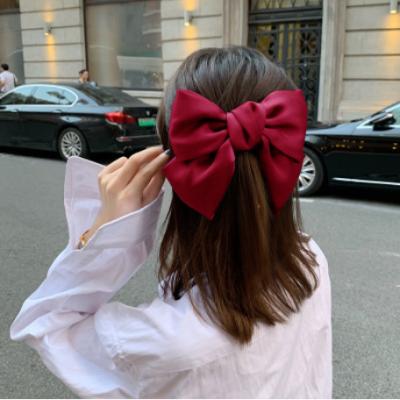 China korean big bow hairpin hair decoration dongdamen black back of the main net red hairpin clip clip hairpin BARRETTES black back for sale