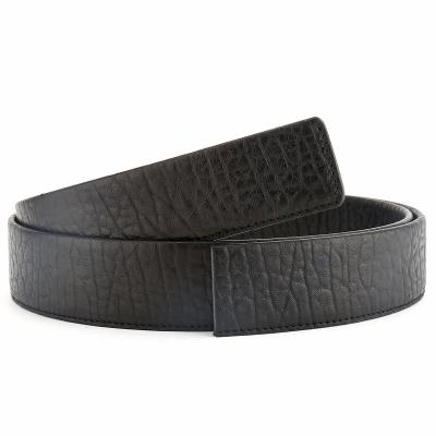 China First layer whip belt pure cowhide men's belt men's automatic layer buckle leather belt without head band one hundred buckle pants belt casual t for sale