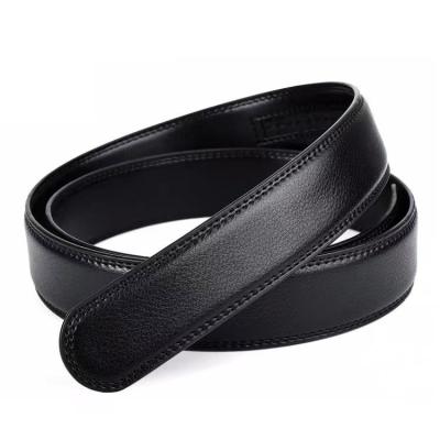 China Hot Selling Luxury Original Cowhide Mens Auto Buckle Fashion Leather Belts For Men for sale