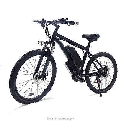 China Cheapest Aluminum Alloy 500w 48v Motor 13Ah Electric City Bike 26inch Mountain Bike Mountain Bike for sale