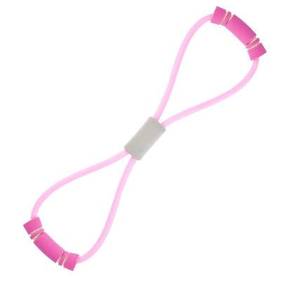 China Yoga eight -character tensilers 8 -shaped chest expansion fitness ring 8 -character tension rope girl fitness equipment RH007 for sale