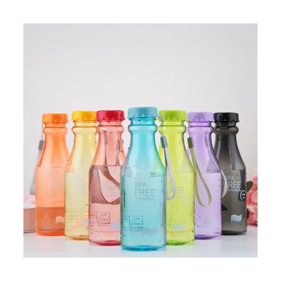 China Sustainable customized reusable16 oz/500ml single wall plastic tumbler for sale